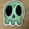 Green skull IRL