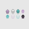 Cupcake multicolore Cupcake multicolore