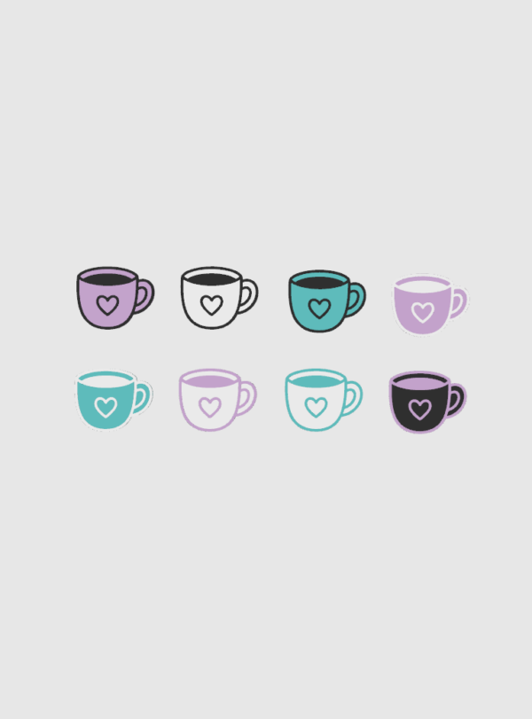 Tasse multicolore Tasse multicolore